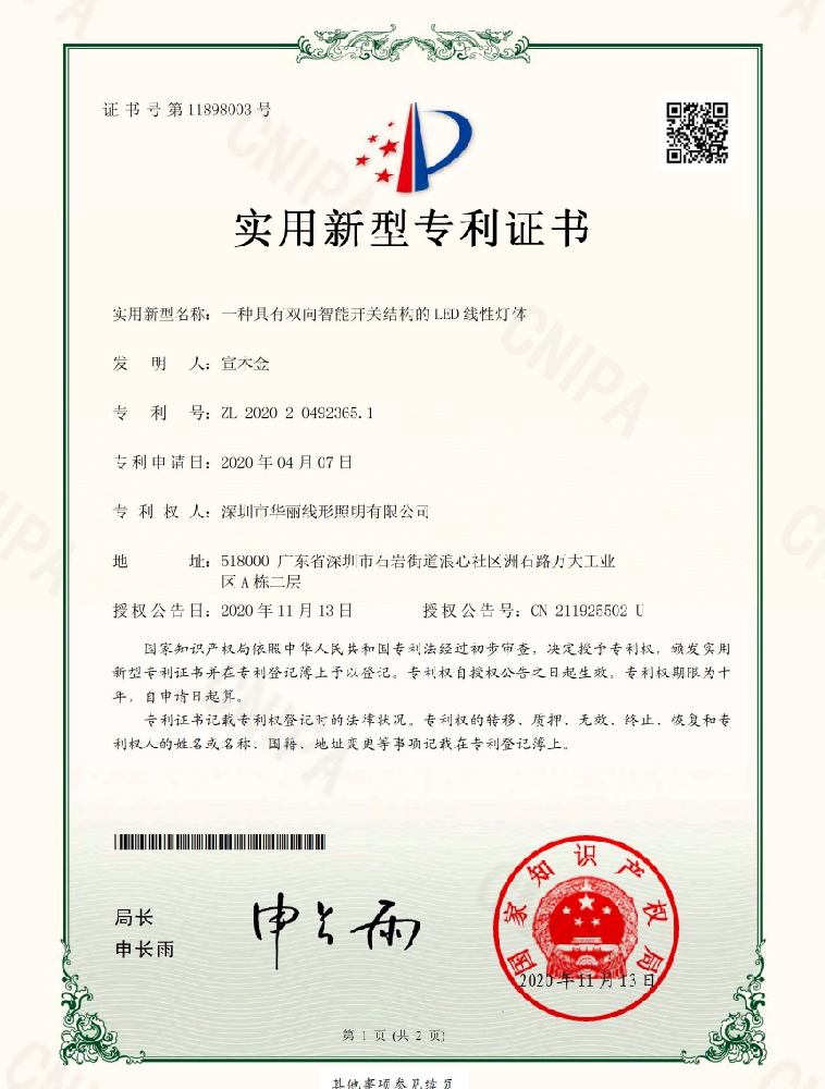 荣誉展示